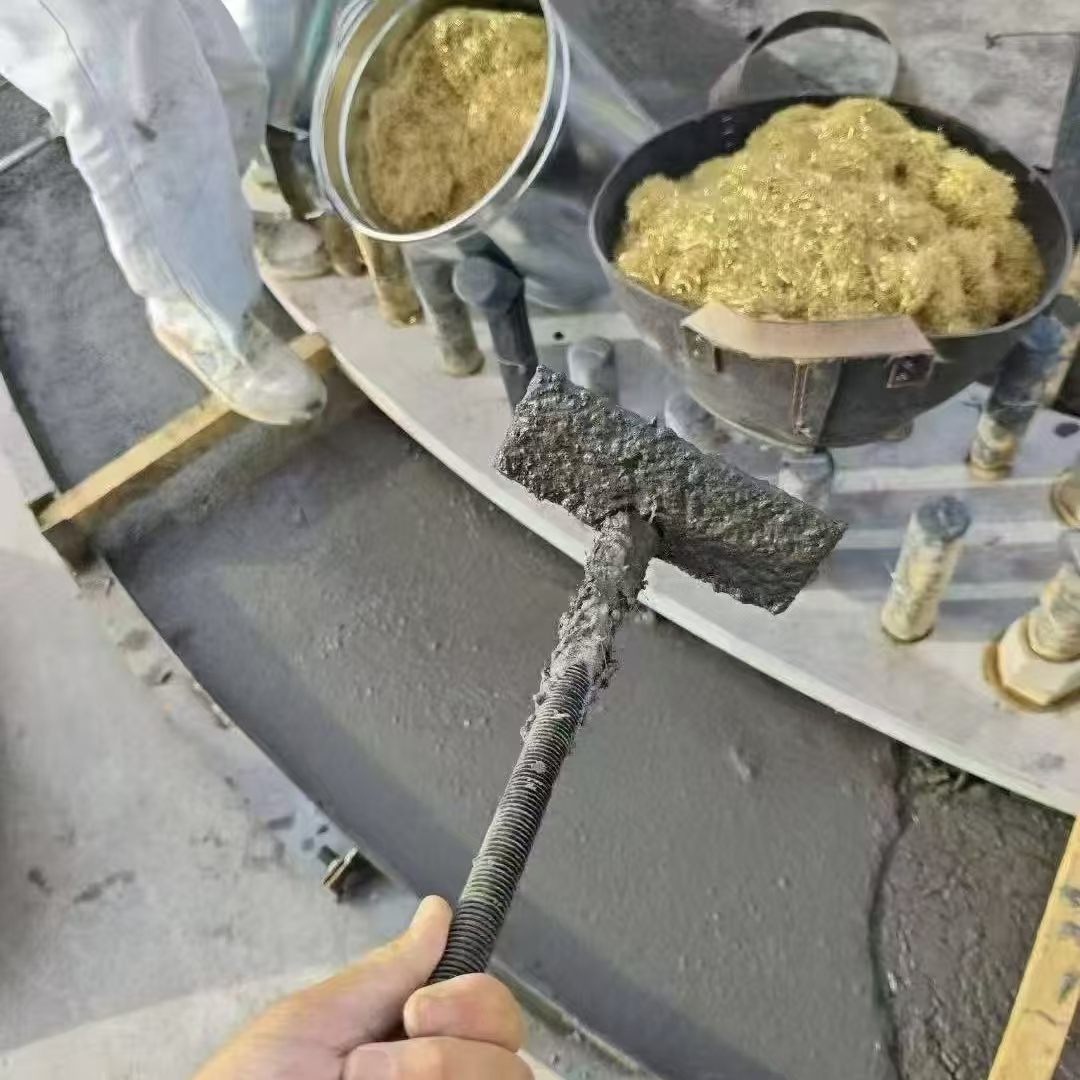 涟源C120钢纤维高强无收灌浆料 轧机压缩机汽轮机发电机锻压设备底座灌浆材料